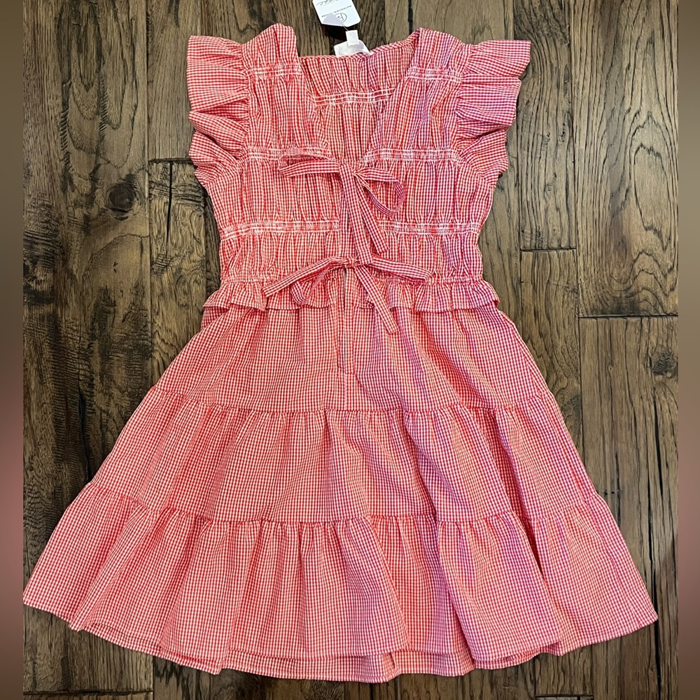 Women’s Red Gingham Dress